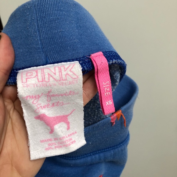 PINK VS Blue Sweatpants (XS) - Picture 3 of 9